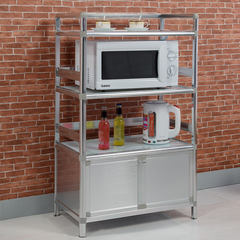 简易厨房收纳置物架微波炉架烤箱架层架储物架微波炉置物柜碗柜