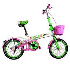 都市贝贝儿童折叠自行车儿童车男女通用12寸16寸免邮