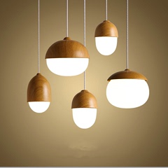 日式艺术吊灯现代中式北欧创意简约客厅餐厅三头单头灯饰灯具