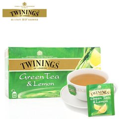哥本哈根食谱APp推荐食材 TWININGS 进口柠檬绿茶13片装 茶包