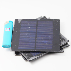 多晶硅太阳能电池板9V100mA锂电池充电LED灯旅游便携DIY6v充电