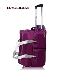 BAOLIDEN特价旅行包男女拉杆包大容量韩版出差包行李包休闲旅游包