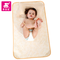 象宝宝婴儿隔尿垫可洗防水吸水柔软大号中号婴幼儿床垫彩棉垫巾