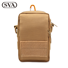 SVA战术腰包户外运动多功能跑步手机迷你小腰包穿皮带挂包大容量
