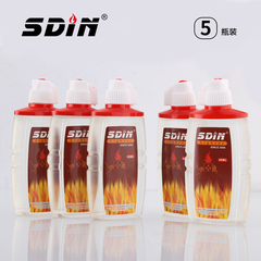 sdin打火机煤油40ml火机油高纯度棉油打火机专用油配件5瓶装