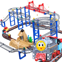 立昕托马斯电动轨道火车儿童玩具小火车赛车玩具电动套装男孩益智