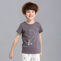 童装男童短袖夏装  新款儿童潮韩版中小童夏款纯棉短袖T恤15.9