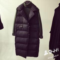 2016秋冬季女装韩版保暖棉衣马甲背心中长款无袖面包服外套潮显瘦