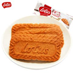 lotus/比利时进口和情焦糖饼干250g*1包装 进口零食品饼干