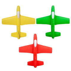 儿童手指投掷手抛飞机模型 EVA泡沫软体滑翔飞机亲子户外运动玩具