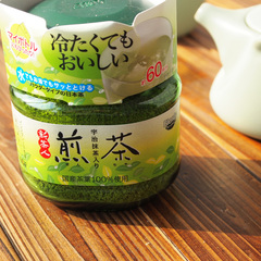 日本原装零食品 AGF[新茶人]宇治抹茶粉煎茶 约60杯量 48G181