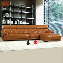 奥托富兰克沙发真皮沙发 组合沙发品牌沙发 进口头层牛皮沙发客厅