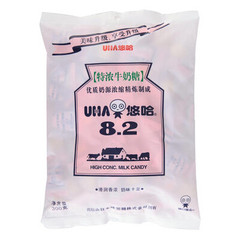 UHA/悠哈特浓牛奶糖300g/袋装礼糖喜糖零食礼包