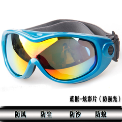 2016新款户外运动骑行眼镜 摩托车风镜滑雪防风护目镜 防沙尘防雾