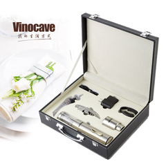 Vinocave电动红酒开瓶器  充电式开酒器套装 启瓶器 酒具礼品定制