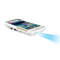 美高G6 苹果iPhone7/6s/6手机投影仪 微型投影机家用高清迷你便携