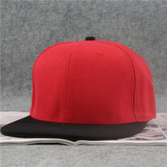 空白款MLB棒球帽 街舞潮人韩版男女hiphop嘻哈帽平沿帽可定制logo