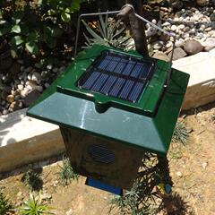 小而美太阳能超声波驱鸟器防鸟器赶鸟器果园渔塘机场用特价
