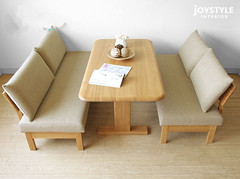 实木布艺懒人沙发沙发床白橡木家具 欧式现代日式简约新款可定制