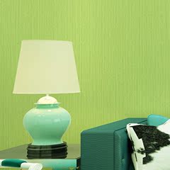 抹茶绿色墙纸 纯色素色苹果绿简约清新东南亚客厅卧室背景墙壁纸