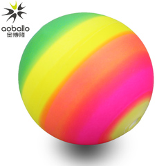 奥博隆彩虹太极柔力球 彩虹橡胶充气球 奥博隆柔力球易控