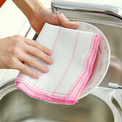 厨房不沾油超强吸水洗碗布抹 不掉毛清洁巾擦碗洗碗清洁布百洁布