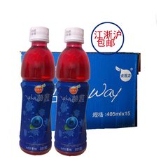 亏本特卖kaiz卡依之蓝莓汁饮料405m果蔬果汁  江浙皖15瓶包邮