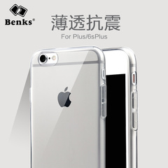benks 苹果6plus手机壳iphone6plus手机套6splus超薄硅胶透明外壳
