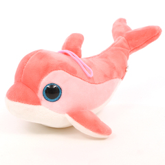 可爱大眼海豚毛绒公仔 海洋世界礼物 毛绒玩具 女生生日礼物玩偶
