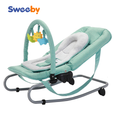 sweeby史威比精灵多功能宝宝摇椅 婴儿安抚摇篮新生儿可折叠躺椅