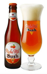 比利时进口啤酒 果味啤酒bush peche 布什桃子\水蜜桃啤酒 330ml