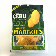 菲律宾原装进口正品 宿雾牌cebu芒果干100克每袋 酸酸甜甜好蜜饯