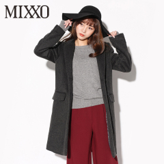 MIXXO韩版 冬经典呢子大衣MIJH54T32B