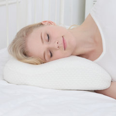 i-Mummy孕妇侧睡枕头记忆棉护颈枕防落肩透气枕头孕妇枕