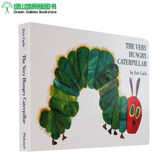 【英文原版】The Very Hungry Caterpillar 好饿的毛毛虫 廖彩杏书单 纸板书 英文儿童读物 儿童启蒙 撕不烂 儿童绘本