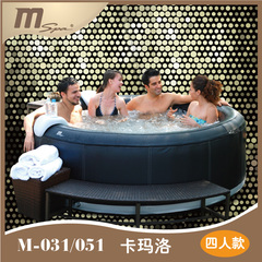Mspa/美泉充气spa按摩浴缸带恒温加热功能家庭温泉水池游泳池m031