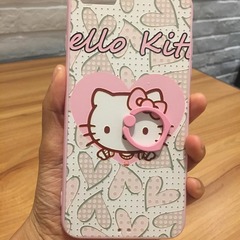 新款Kitty猫苹果6保护壳指环支架iphone7 7plus 6plus手机壳韩国