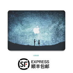 MacBook12寸苹果笔记本电脑贴膜pro创意保护贴纸air13.3