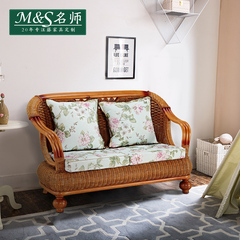 天然印尼藤编沙发五件套藤艺沙发藤条藤椅沙发藤沙发三人组合客厅
