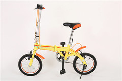 凤凰12寸小不点折叠车折叠自行车儿童车高档新品快速折叠童车