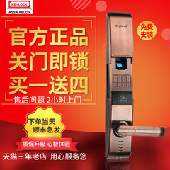 Keylock第吉尔指纹锁家用智能密码锁防盗锁酒店感应电子门锁X115