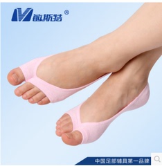 夏季两指分趾纯棉船袜防滑隐形浅口单鞋薄款鱼嘴袜拇外翻护理袜子