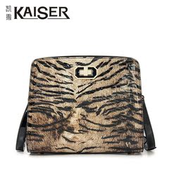 Kaiser/凯撒2016新款女包潮女豹纹包袋女包包真皮包单肩包时尚包