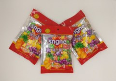 华佳威SQgQS瑞士糖 160g/包 混合水果口味 软糖奶糖儿童结婚喜糖