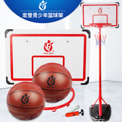 宏登3.0米可投标准篮球架 室内户外可升降儿童青少年投篮框架