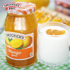 SMUCKER'S斯味可 芒果酱水果果酱 刨冰圣代酸奶面包早餐果酱 510g