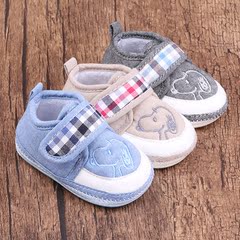 2016婴儿布鞋0-1岁软底学步鞋男女宝宝卡通防滑单鞋婴儿鞋子春秋