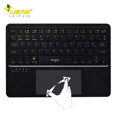 德国leicke莱克 蓝牙键盘触控手机平板电脑笔记本无线通用小键盘