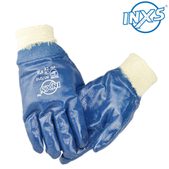 N17210丁腈橡胶涂层防油手套 劳保手套 批发 浸胶耐磨干活手套