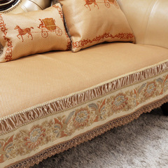 夏季沙发垫冰丝坐垫欧式沙发凉席垫子简约现代客厅防滑凉垫套定做
